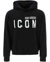 DSquared² - ICon Hoodie - Lyst