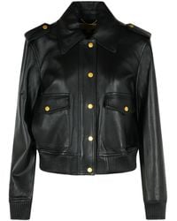 MICHAEL Michael Kors - Leather Jacket - Lyst