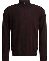 NN07 - "Gustav" Half Zip Sweater - Lyst