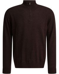 NN07 - "gustav" Trui Met Halve Rits - Lyst