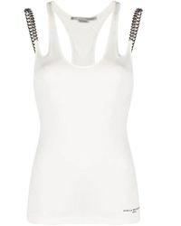Stella McCartney - Top con catena Falabella - Lyst