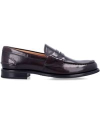 Church's - Pembrey W 5 Polished Fumè Loafer - Lyst