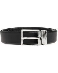Emporio Armani Exclusive - Exclusieve Lederen Riem Van Emporio Armani - Lyst