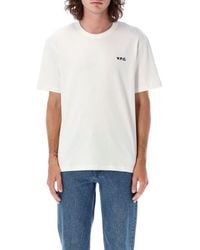A.P.C. - T -Shirts und Polos weiß - Lyst