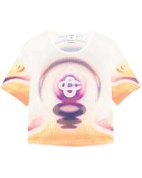 CASABLANCA - Graphic Print T-Shirt - Lyst