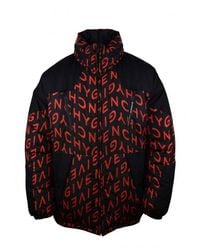 Givenchy - Reversible Nylon Logo Down Jacket - Lyst