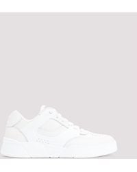 Celine - Ct-09 Leather, Rubber And Mesh Sneakers - Lyst