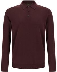 Zanone - Maagdelijk Wollen Poloshirt - Lyst