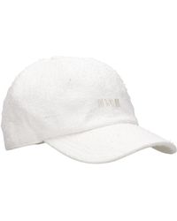 MSGM - Chapeaux blancs - Lyst