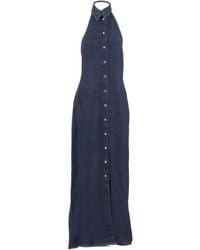 7 For All Mankind - Halter Long Shirt Dress Blossom - Lyst