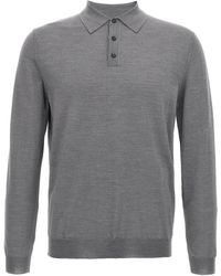 Zanone - Polo en laine vierge de - Lyst