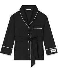 Dolce & Gabbana - Robe Shirt With Belt - Lyst