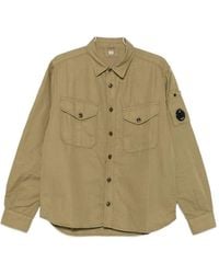 C.P. Company - Shirts Cotton Linen - Lyst