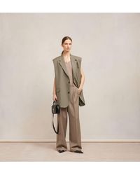 Ami Paris - Coats Beige - Lyst