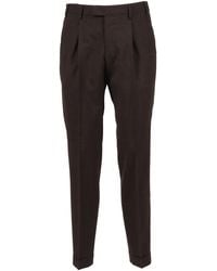 PT01 - Master, 1 Pleat, Diagonal Pockets, Flap Back Pockets, Turn Up - Lyst