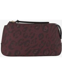 Pinko - Toiletry Bag With Animal Print - Lyst