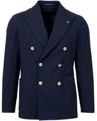 Tagliatore - Jackets Blue - Lyst