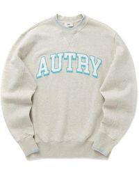 Autry - Sweatshirt Grijs - Lyst