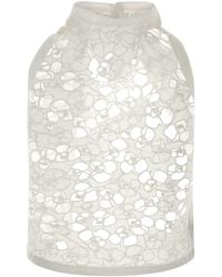 Carven - Bl442-Backless Top - Lyst