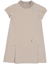 Moncler - Cream Dress - Lyst