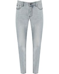 Emporio Armani - J75 Slim Fit Light Jeans - Lyst
