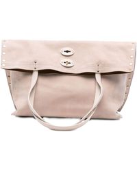 Zanellato - A'spasso Jones Wildleder -Lederhandtasche - Lyst