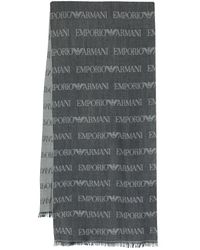 Emporio Armani - Lana Sciarpa - Lyst
