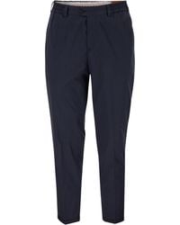 PT Torino - The Rebel Cotton Blend Trousers - Lyst