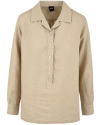 Aspesi - Camisas de beige - Lyst