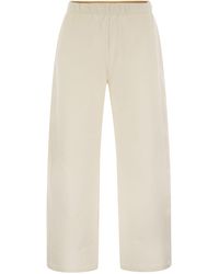 Max Mara - Filovia Silk And Cotton Fleece Trousers - Lyst