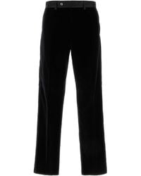 Fendi - Flat Front Trousers - Lyst