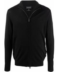 Emporio Armani - Vest Met Rits - Lyst