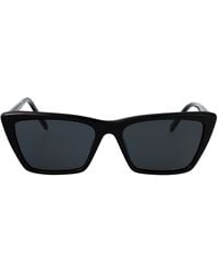 Saint Laurent - Cat Eye Sunglasses Sl 737 Mica Thin 001 - Lyst