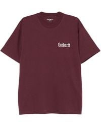 Carhartt - S/S Schooling T-Shirt - Lyst