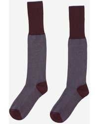 ANT45 - Organic Filoscozia Cotton Socks - Lyst