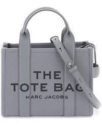 Marc Jacobs - Damen das Leder kleine Wolf graue Einkaufstasche in Grau - Lyst