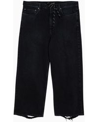 Balenciaga - Dark Denim Oversized Baggy Jeans - Lyst