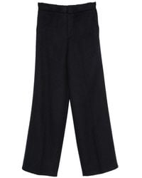 Semicouture - Lilia Wool Trousers - Lyst