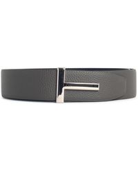 Tom Ford - 'T Icon' Leather Belt - Lyst
