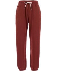 Polo Ralph Lauren - Tiziano Red Cotton Blend joggers - Lyst