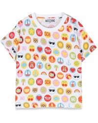 Moschino - T Shirt Prints Circles - Lyst