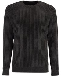 Rrd - Velvet Rave Round Knit Crew Neck Jumper - Lyst