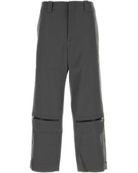 OAMC - Charcoal Cotton Pant - Lyst