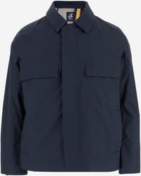 K-Way - K Wege winddichte Baumwolljacke - Lyst
