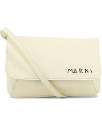Marni - Crossbody Bag With Mending - Lyst