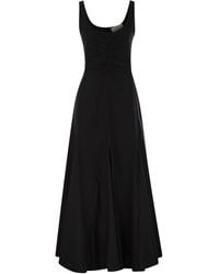 Sportmax - Galante Abito Fit und Flare in Cotone - Lyst