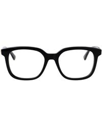 Bottega Veneta - Squared Optical Bv1334 Oa 001 - Lyst