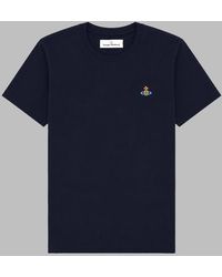 Vivienne Westwood - Embroidered Cotton T-Shirt - Lyst