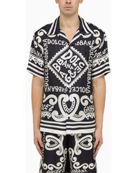 Dolce & Gabbana - Dolce&Gabbana Hawaii Shirt With Print - Lyst