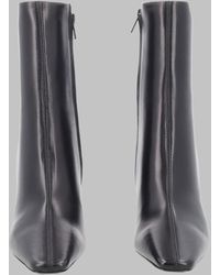 Saint Laurent - Elegant Leather Boots - Lyst